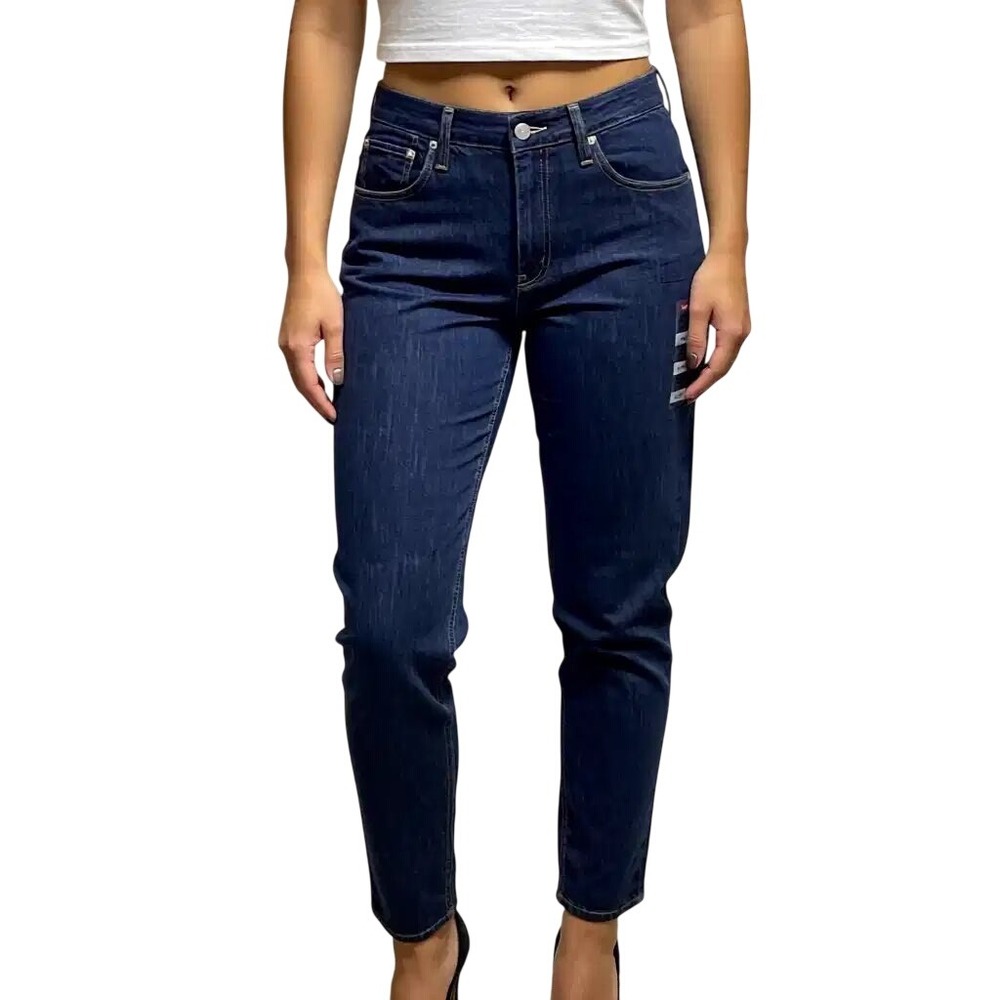 Levi's Women's 80s Mom‎ Jeans High Rise Relaxed Tapered Leg Dark Wash W31 NWT31